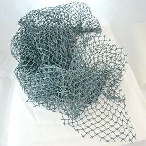 Aqua Marine Fish Net Remnant